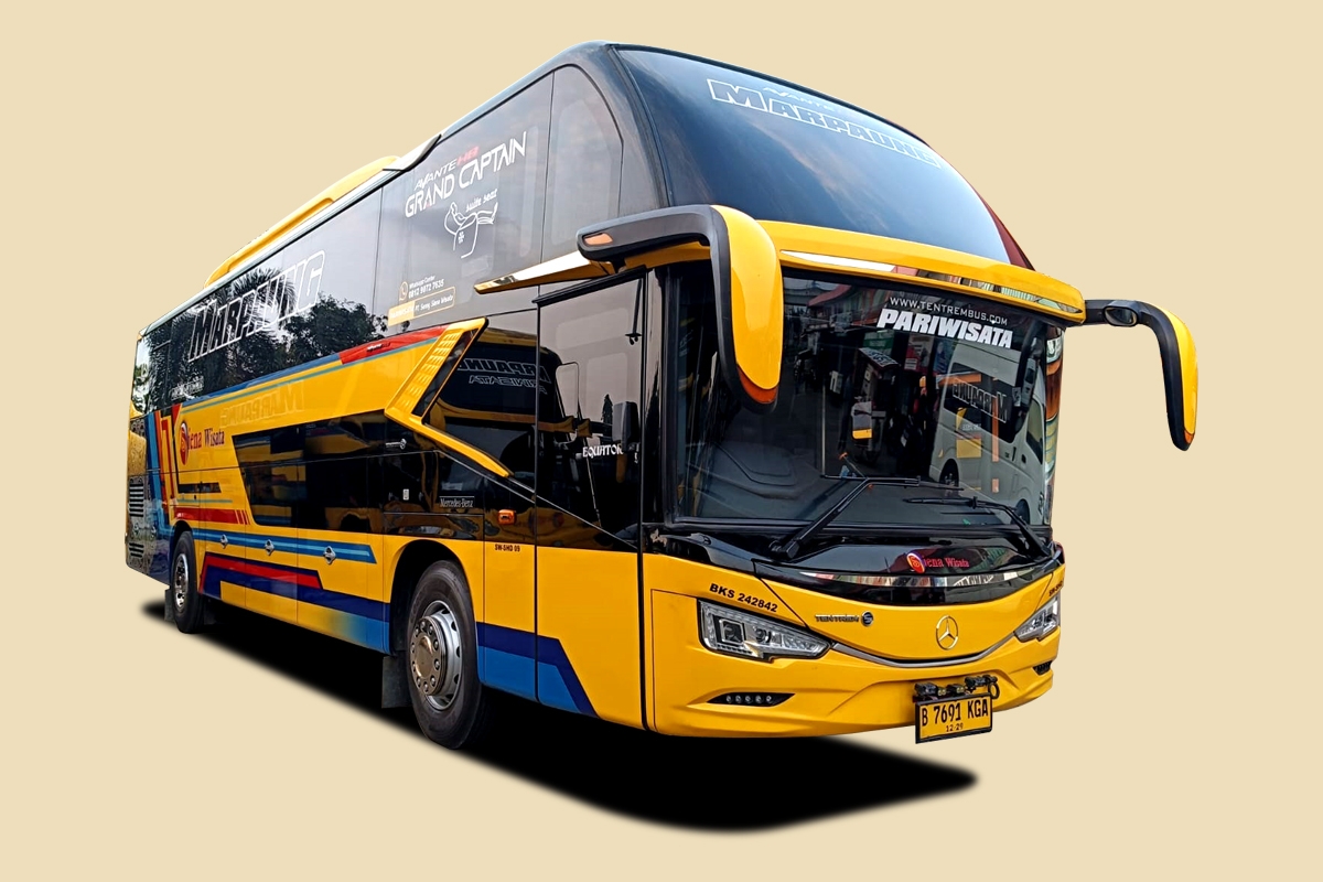 Sewa Big Bus Pariwisata Luxury Grand Captain Sleeper Suite Seat 33 Seats