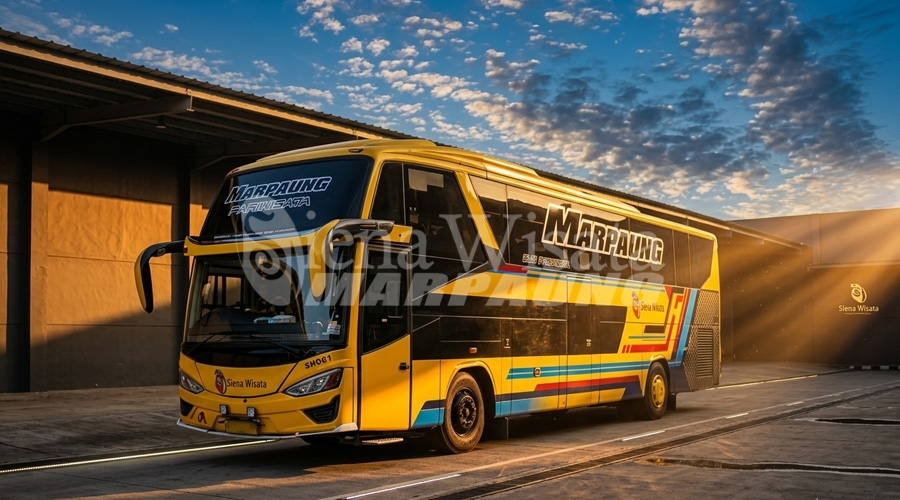 Momen Perpisahan Sekolah Berkesan dari Jakarta ke Jatinangor dan Masjid Al Jabbar Bersama Bus Marpaung