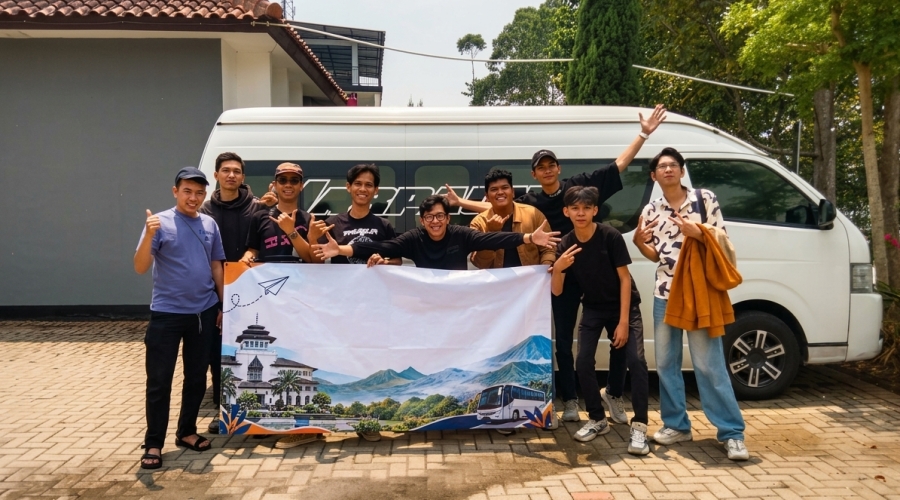 Team Bonding Seru Kru Resto: Sewa Toyota Hiace 15/16 Seats Outing dari Jakarta ke Pangalengan